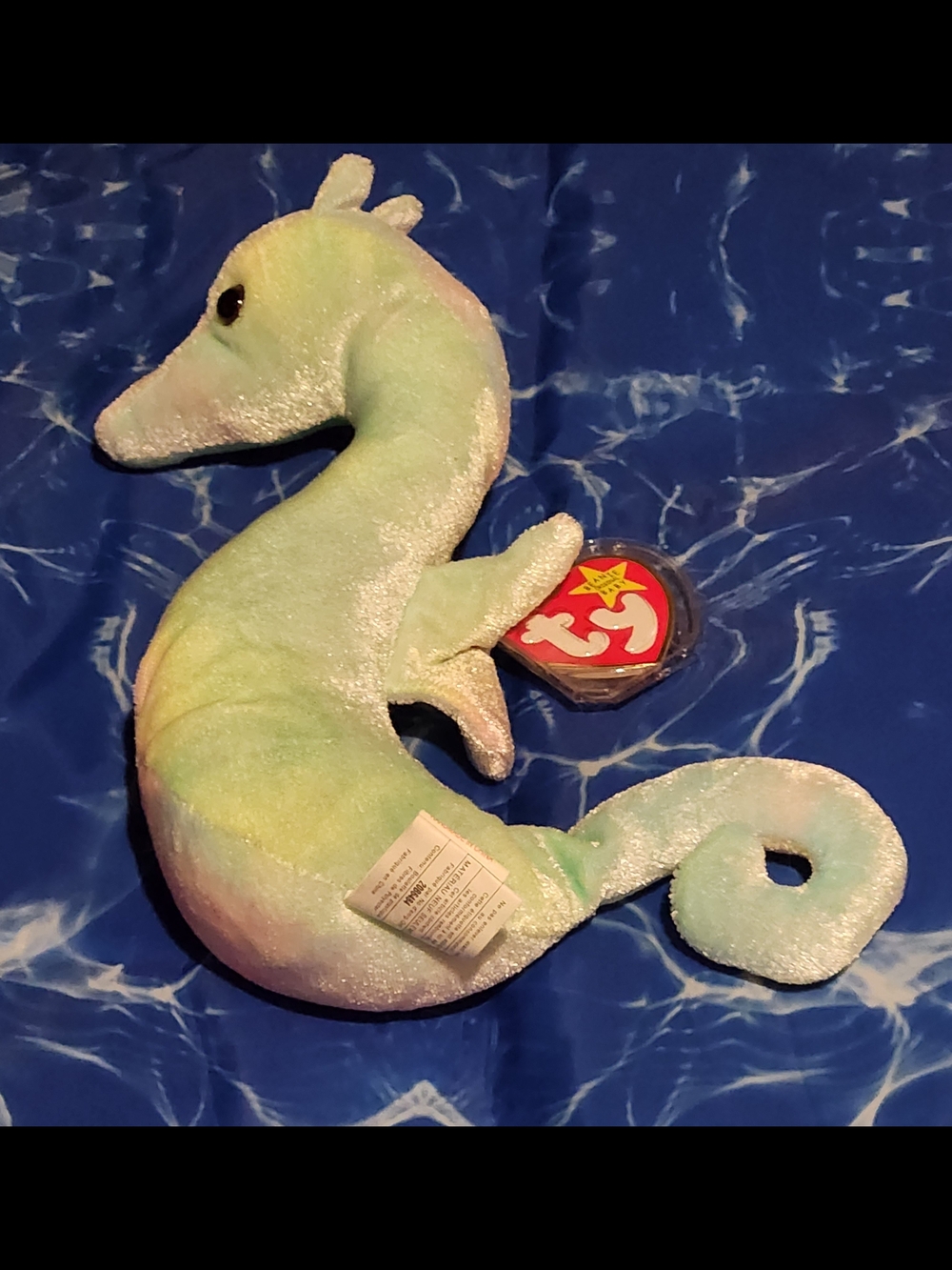 1999- Ty Beanie Baby Neon the Seahorse